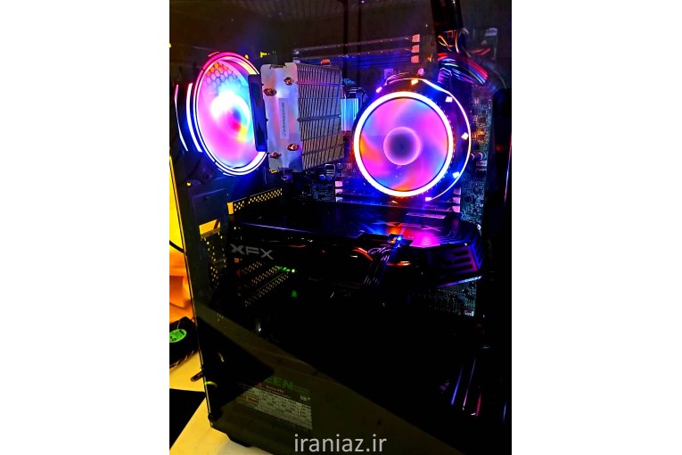 کیس حرفه ای ورک استیشن گیمینگ رندرینگ