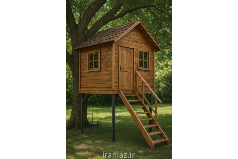 خانه‌های درختی چوبی برای کودکان