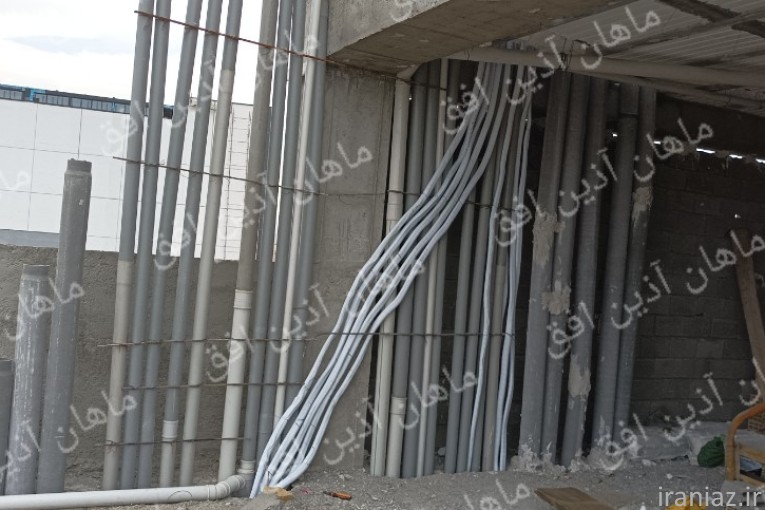 لوله کشی کولرگازی و داکت اسپلیت 