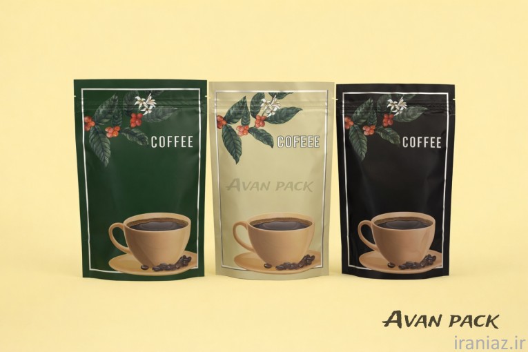 پخش پاکت آماده قهوه با چاپ عمومی و ساده