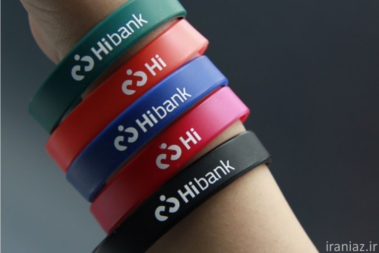 دستبند سیلیکونی تبلیغاتی