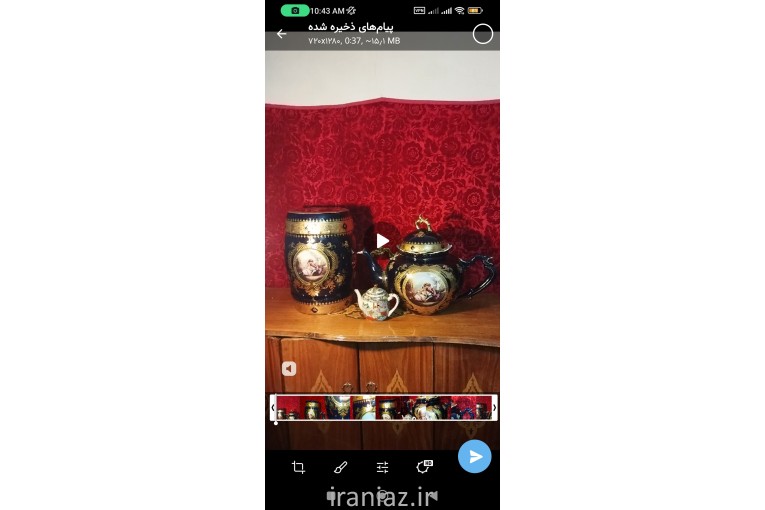 فروش ظروف قدیمی عتیقه مرغی 