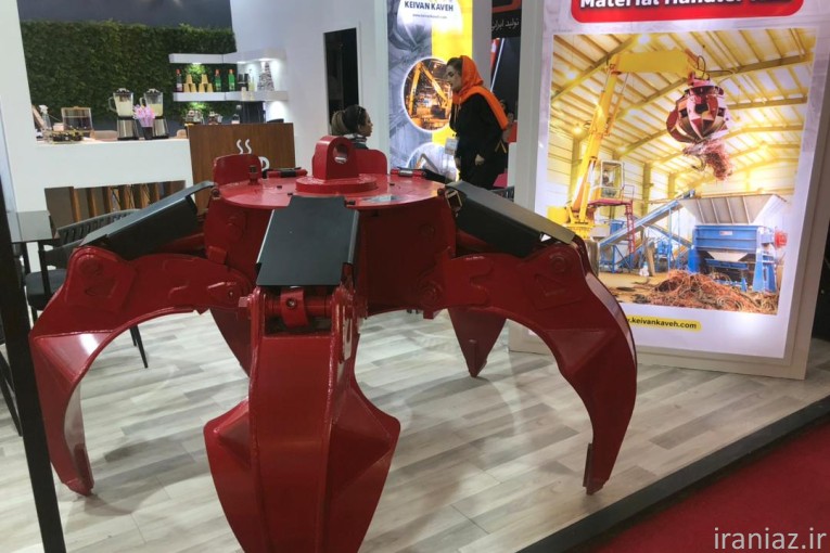  چنگ هیدرولیکی Material Handler K12