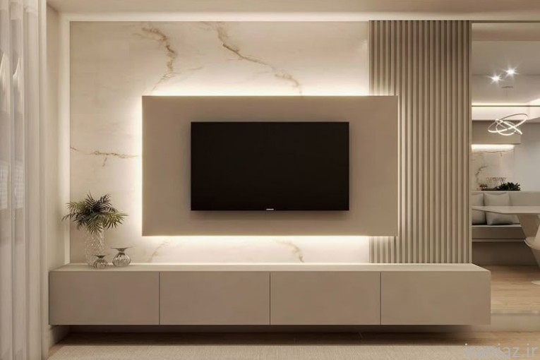 طراحی و اجرای تی وی وال