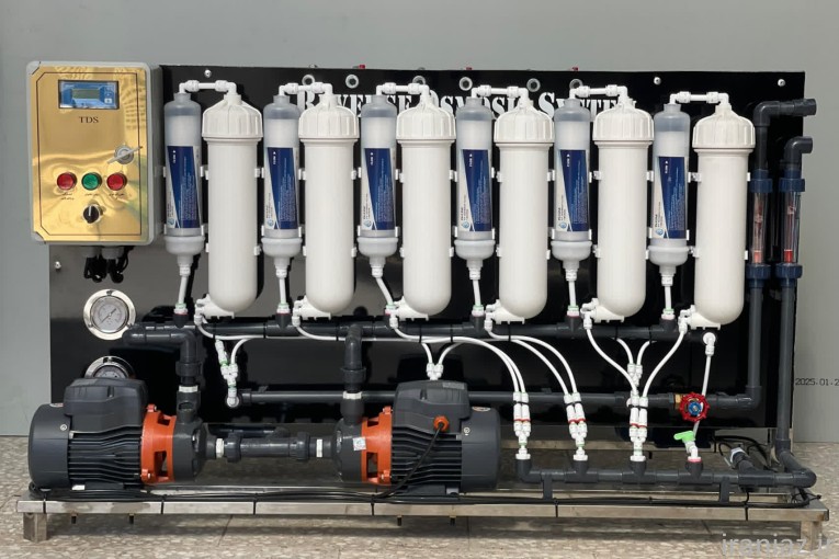 تصفیه آب نیمه صنعتی و صنعتی