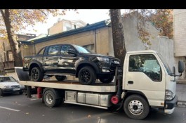 کفی خودروبر یدک کش جرثقیل خودرو سوار