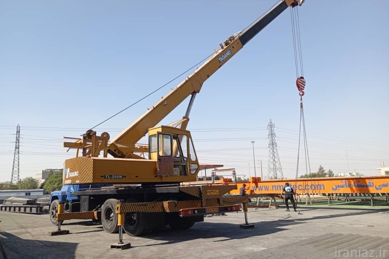 جرثقیل اجاره ای سه الی پنجاه تن