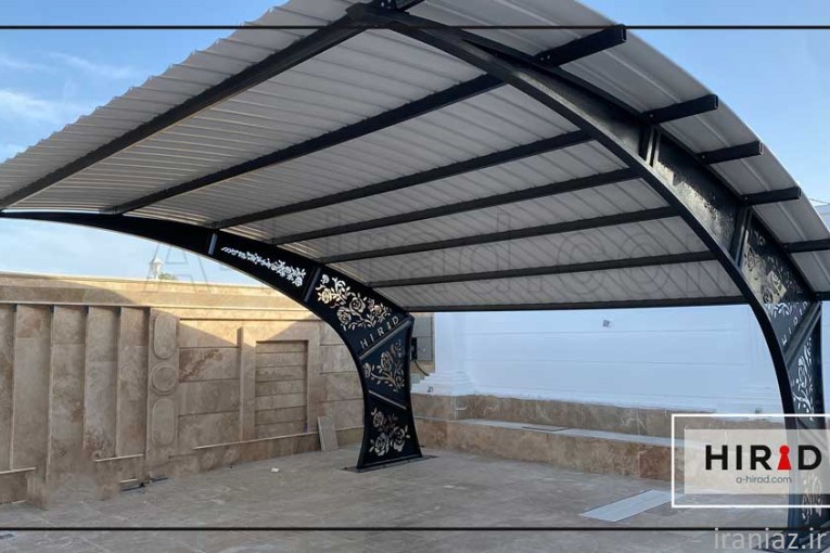 سایبان پارکینگ ماشین هیراد