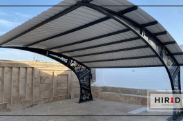 سایبان پارکینگ ماشین هیراد