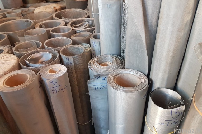 خرید/فروش توری استیل ورق فنری بهلر