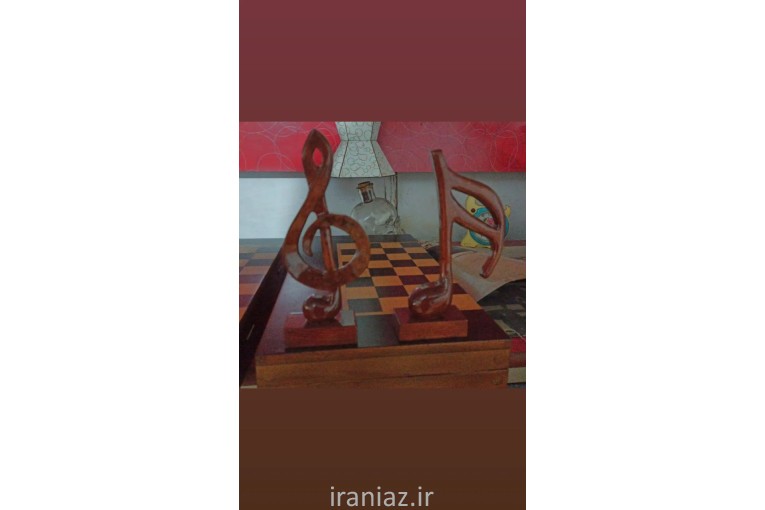 نت های دکوری چوبی 