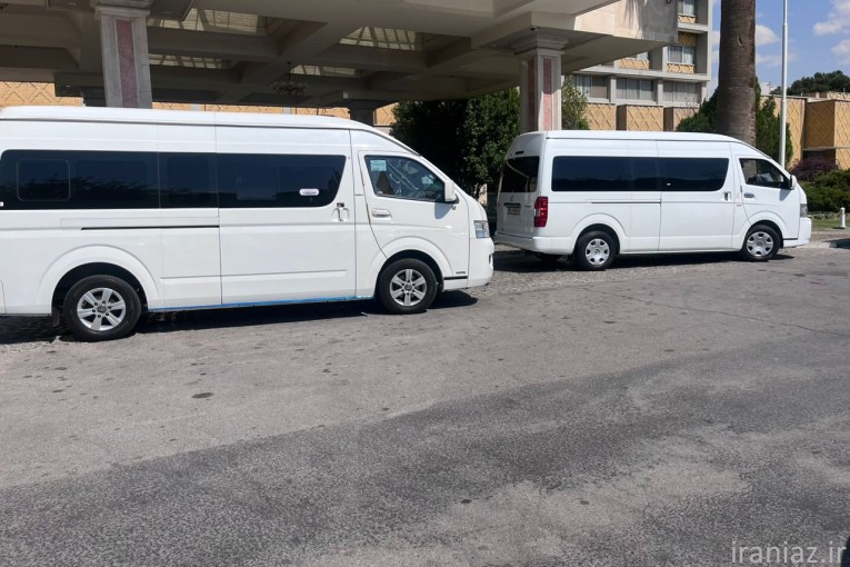 اجاره ون دربستی ون تویوتا هایس شیراز