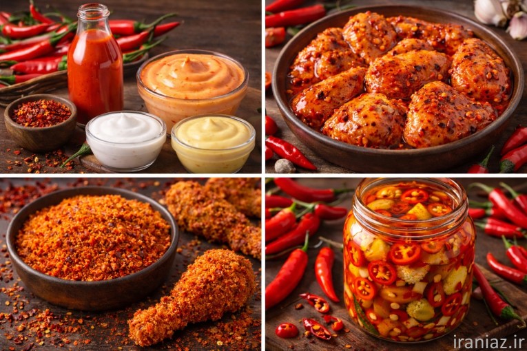 فروش انواع طعم دهنده مناسب مرینیت مرغ