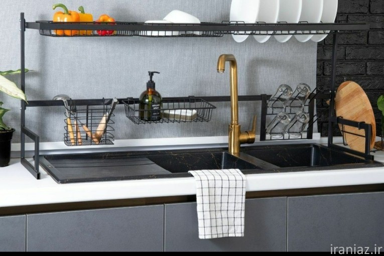 آبچکان پشت پنجره ای 120 سانت مشکی