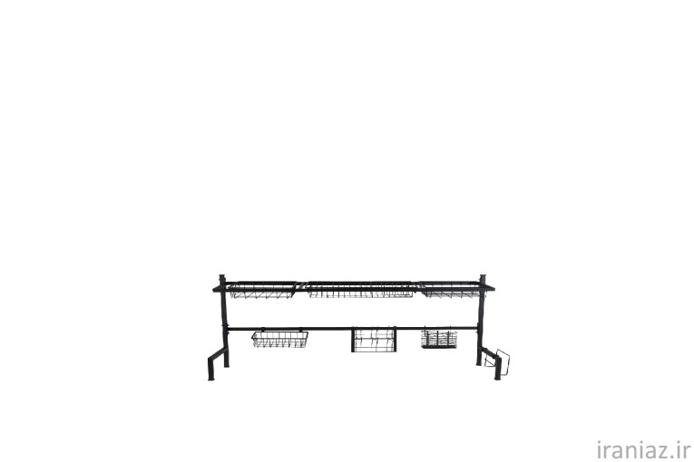 آبچکان پشت پنجره ای 120 سانت مشکی