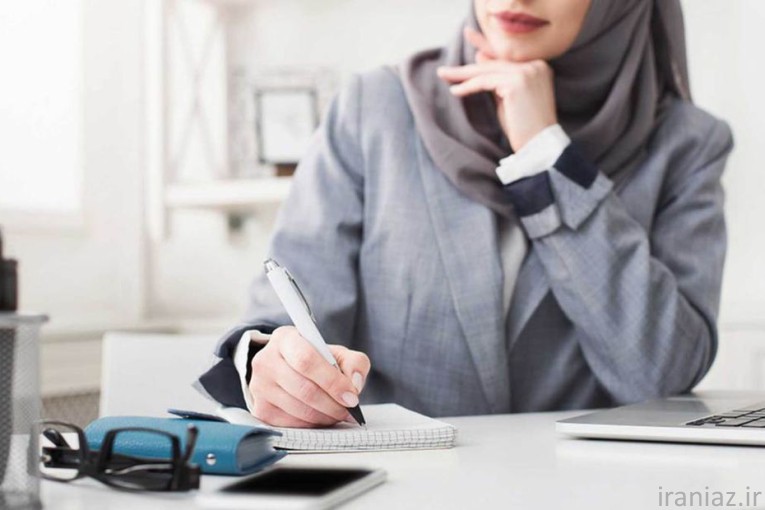 استخدام منشی خانم