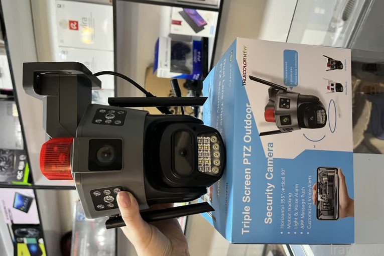 دوربین سیمکارت خورDual Lens Triple Screen Outdoor