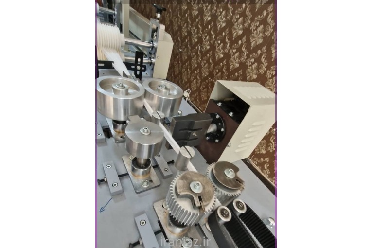 دستگاه تولید کلاه آکاردئونی کاور غذا 