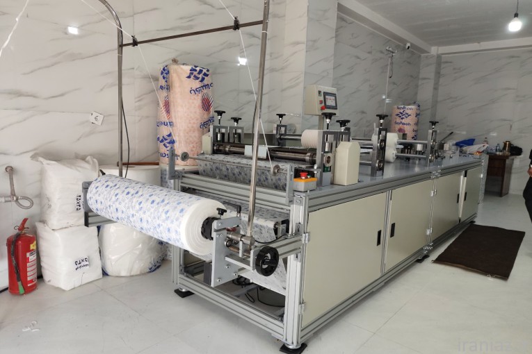 دستگاه تولید روبالشتی یکبار مصرف