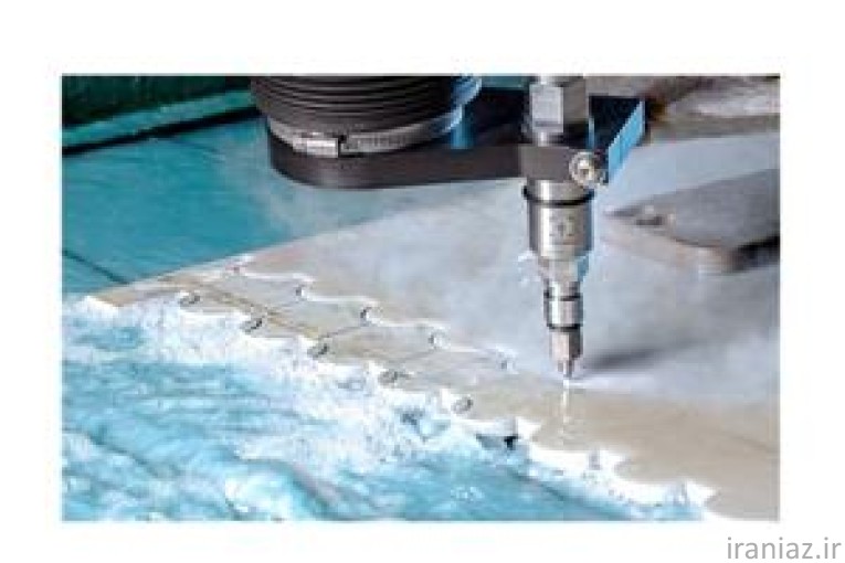 خدمات برش با دستگاه واتر جت 