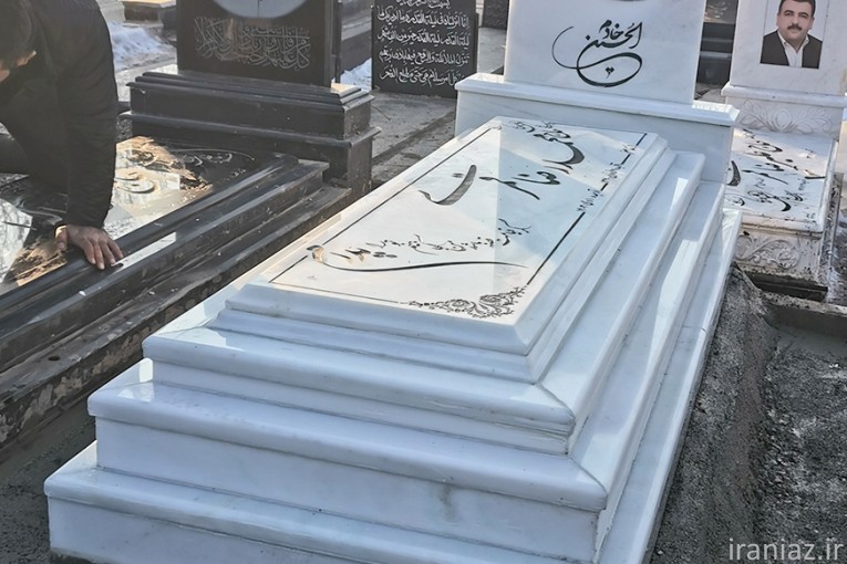 سنگ مزار مستقیم از کارگاه-سنگ قبر