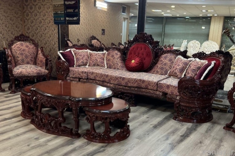 مبل سلطنتی مدل شاه نشین خرچنگی