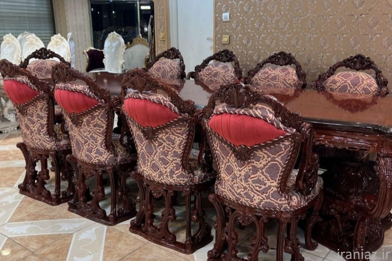 مبل سلطنتی مدل شاه نشین خرچنگی