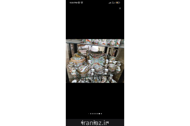 خرید فروش ظروف قدیمی آنتیک گلمرغی مرغی
