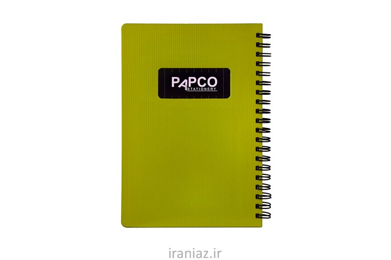 دفتر یادداشت یک خط متالیک برند Papco 