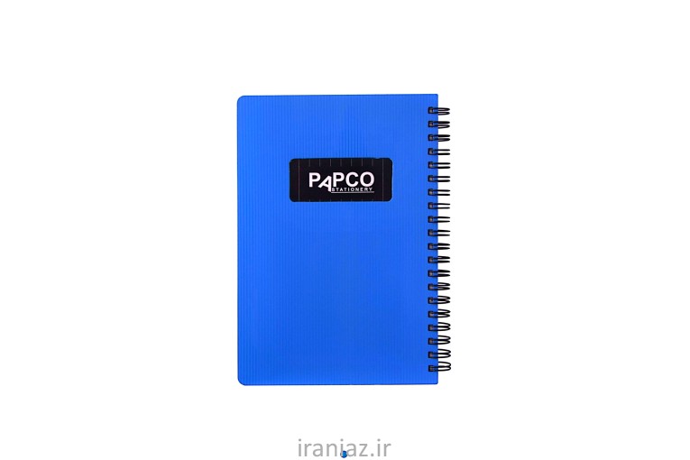 دفتر یادداشت یک خط متالیک برند Papco 