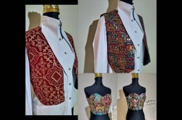 نیمتنه / جلیقه/ سوزندوزی