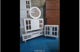 ست کامل آینه کنسول و میز تی وی و جاکفشی 