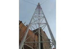 نصب وراه اندازی دکل دوربین و وایرلس