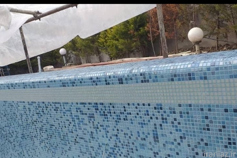 کاشی استخری پشت توری سرامیک البرز