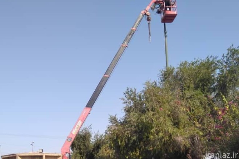 ساخت انواع سبد بالابر مخصوص جرثقیل