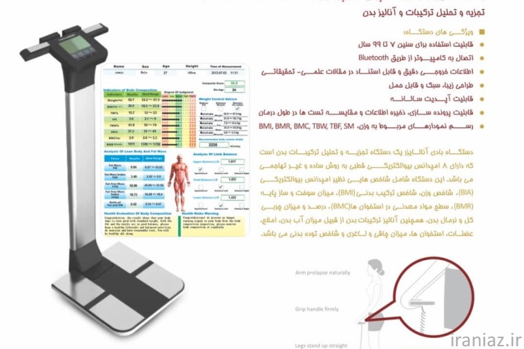 دستگاه بادی آنالایزر بادی کودر 