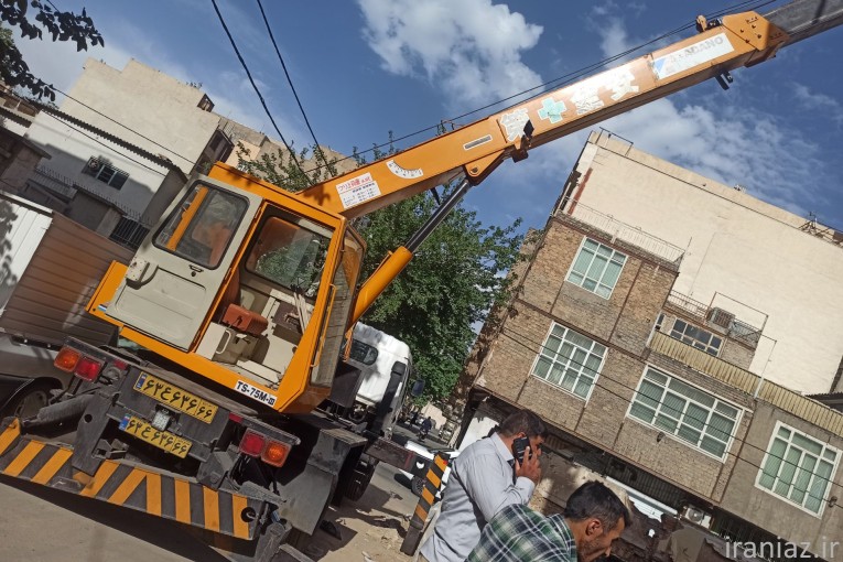خدمات و اجاره جرثقیل نیکان 
