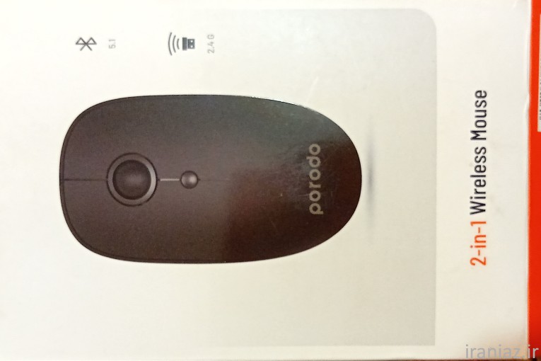 ماوس بی سیم پرودو مدل PD-WM24BT-BK