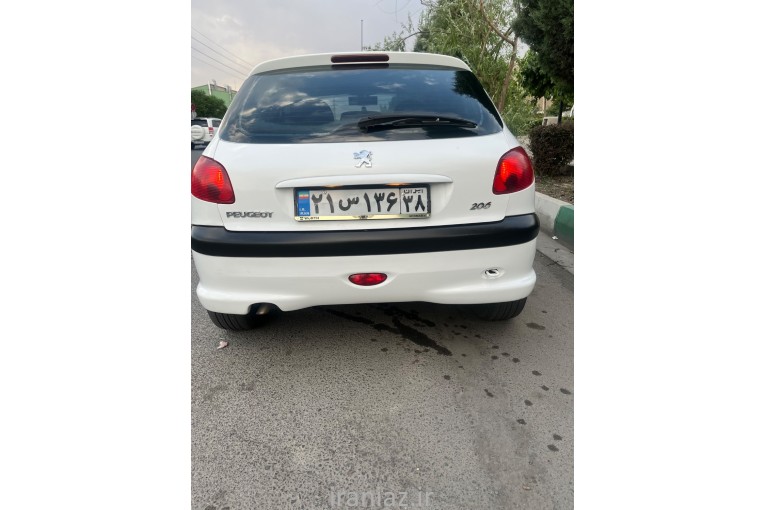 ۲۰۶ تیب ۲ مدل آخرای ۹۹ 