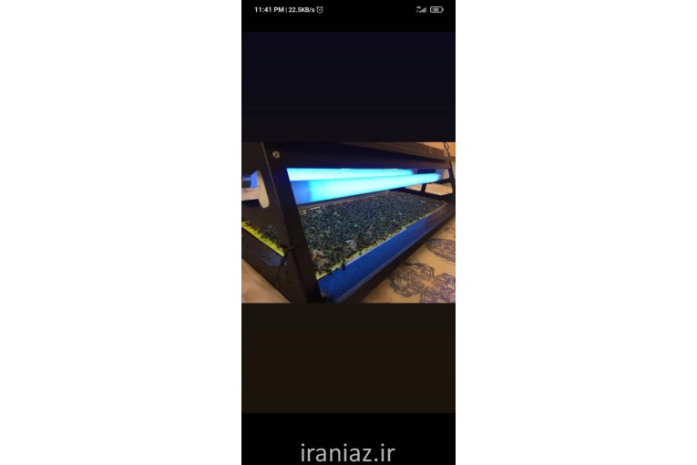 دستگاه حشره کش برقی مجهز به تله چسبی 