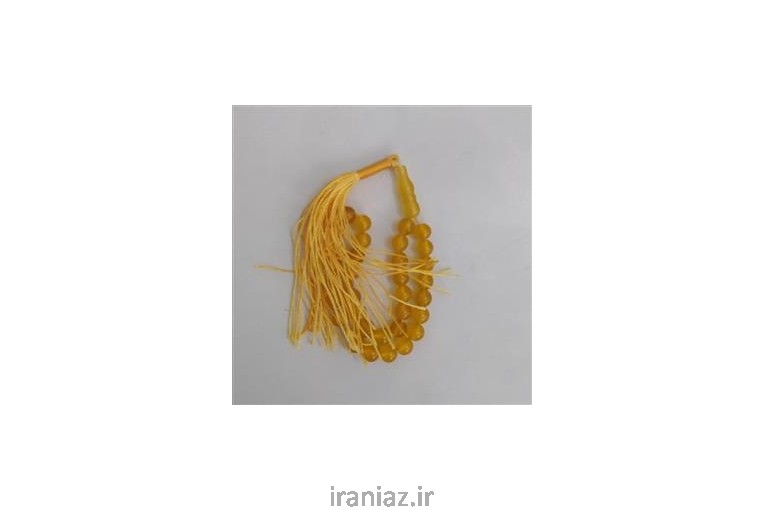 تسبیح جید زرد شرف الشمس۳۳تایی