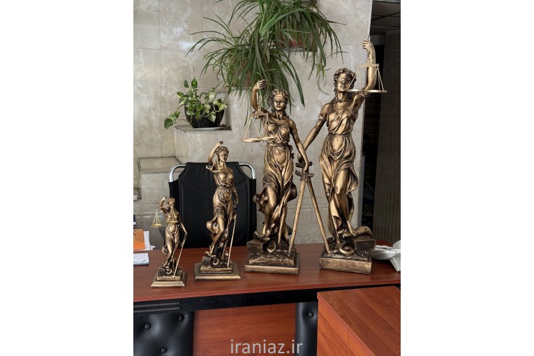 گالری رادمان – فروش مجسمه فرشته عدالت دکوری وکیل