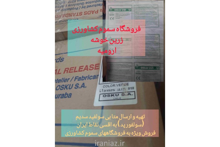حفظ کیفیت و شادابی محصول انگور صادارتی با سولفور محصول شیلی 