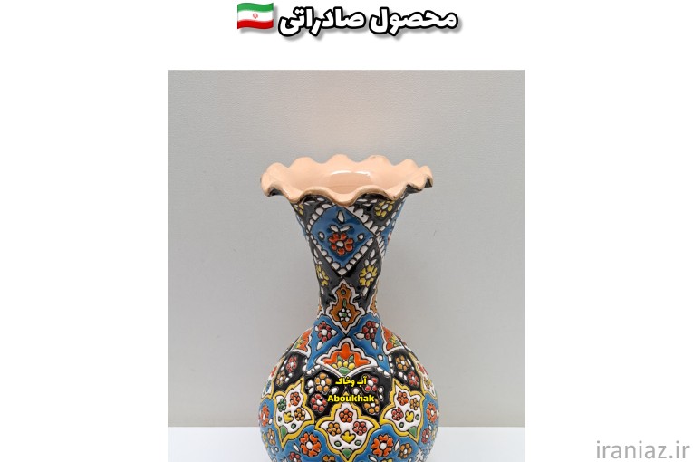 بزرگترین تولیدی سفال میناکاری (محصول صادراتی)