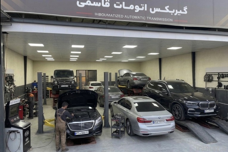 گیربکس اتوماتیک قاسمی شیراز