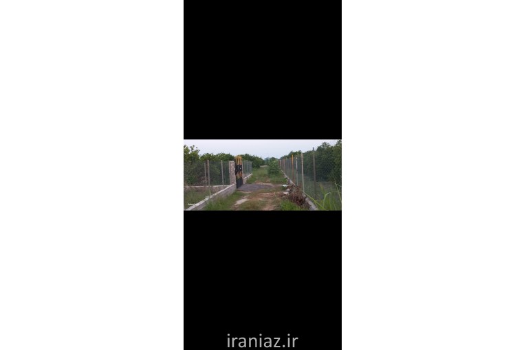 ۲۵۵متر باغچه جاده قائمشهر