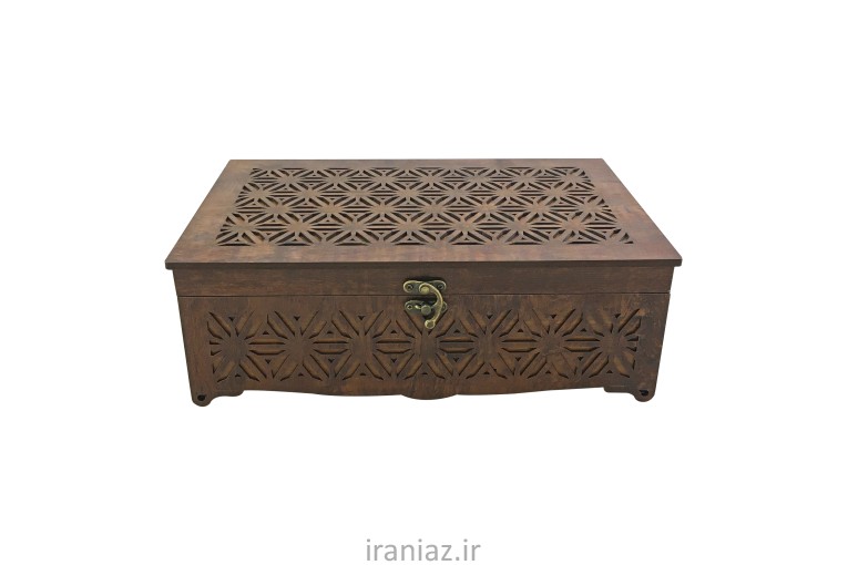 جعبه پذیرایی چوبی آقای جعبه دمنوش شکلات آجیل عطر چرم