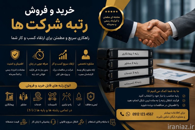 ثبت و رتبه بندی شرکت ها