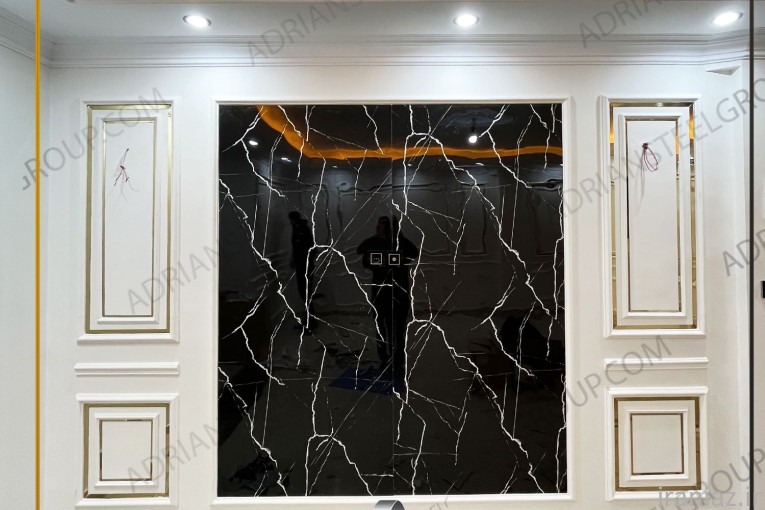 نوار استیل مشکی سوپرمیرور 304