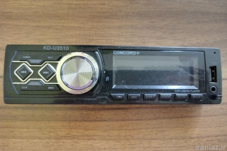 پخش کننده خودرو کنکورد پلاس مدل kd-u3510